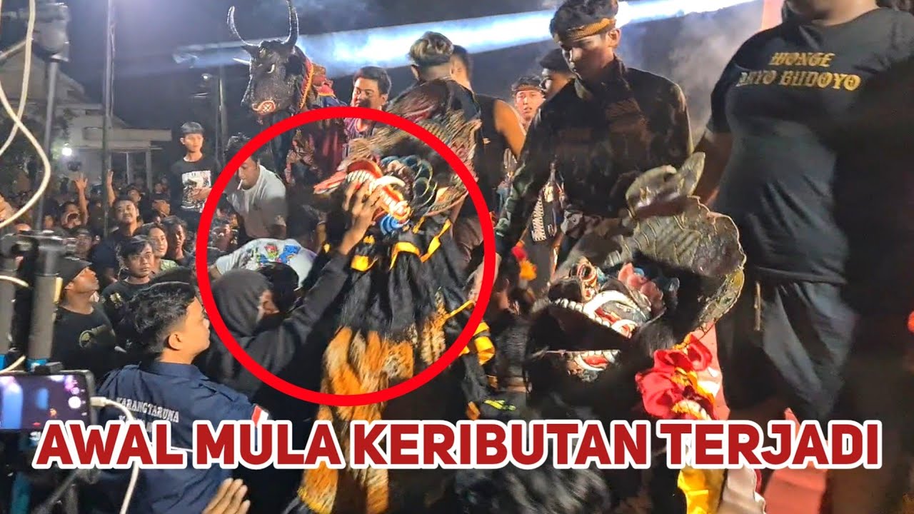 KERIBUTAN TERJADI❗️BANTENGAN&KUCINGANE NGAMUK. WONGE ARYO BUDOYO Live Kepanjen Kidul Blitar