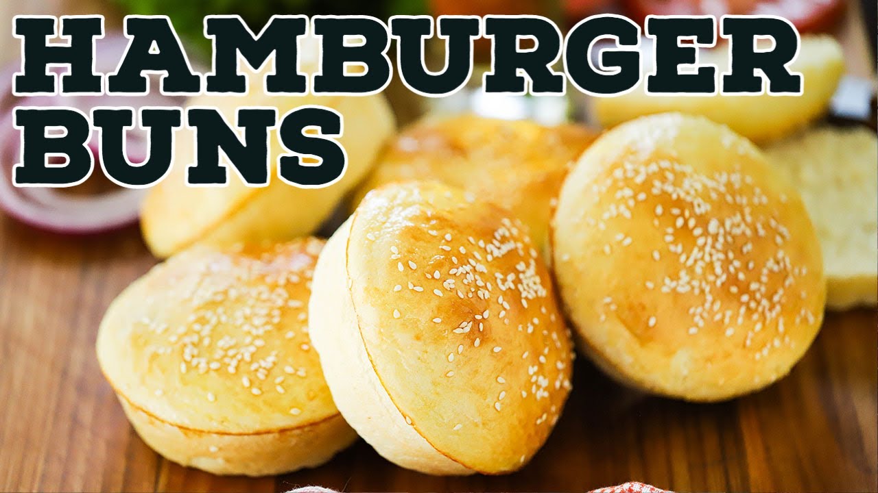 Easy (And Perfect) Homemade Hamburger Buns YouTube