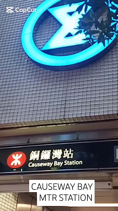 CWB__MTR station ❤️🚄 #hongkong #mtr #train