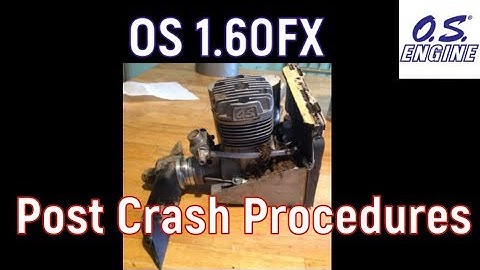 Glow Engine Post Crash Procedure