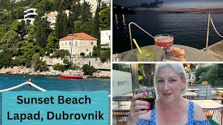 Exploring Lapad, Sunset Beach, and Cave Bar in Dubrovnik, Croatia