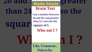 What Number am I ? |Math Riddle | riddles maths puzzles  | #shorts #shortvideo #youtubeshorts