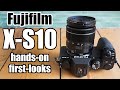 Fujifilm X-S10 HANDS-ON first-looks review vs X-T30