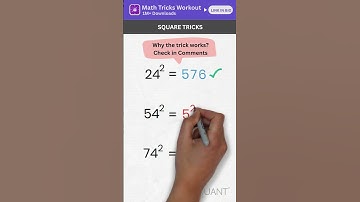 Math Tricks - Square Tricks - Mental Maths - Easy Math Tricks - Simplification Tricks #mathstricks