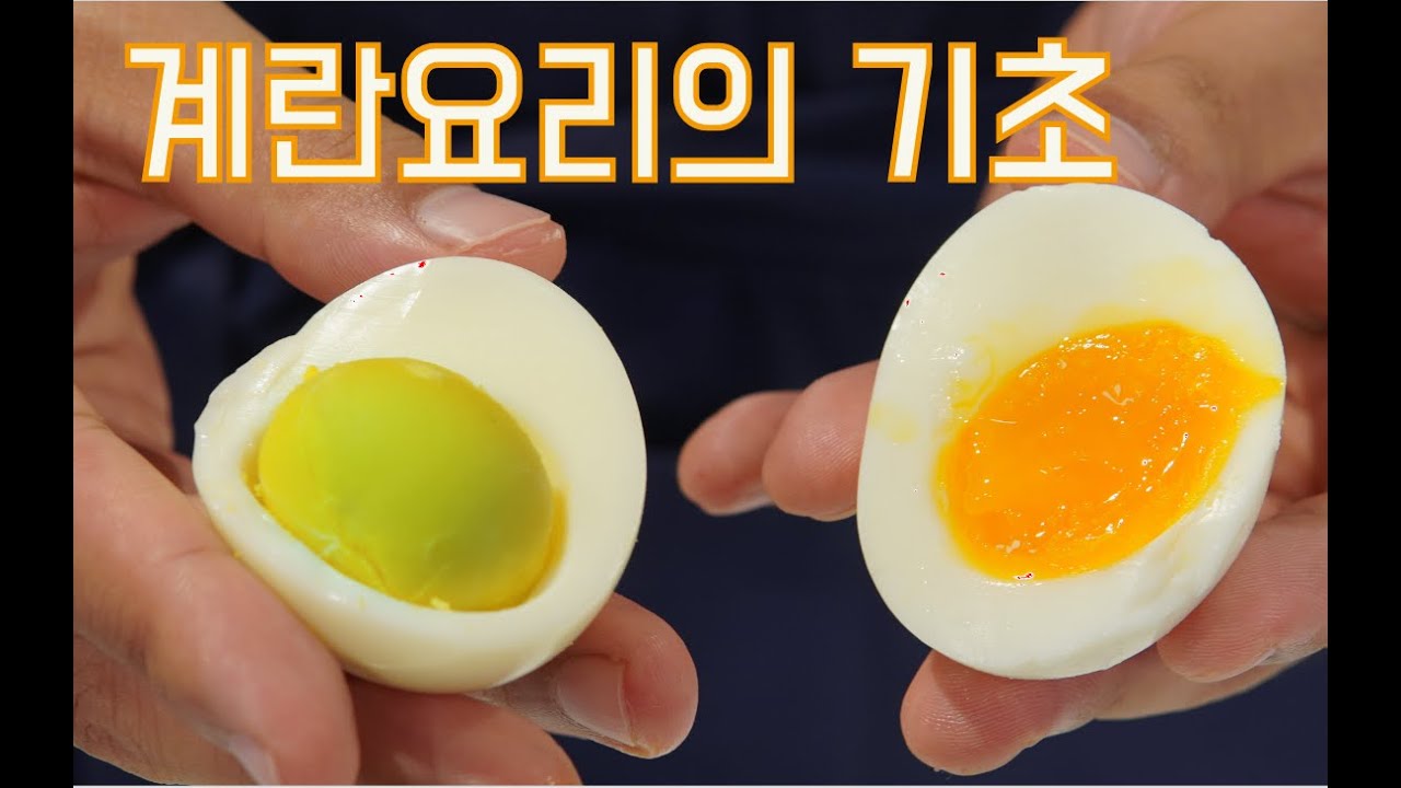 계란 후라이부터 계란 삶는 5가지의 단계 이것으로로 기본적인 계란 요리는 다 배웁니다 - Youtube