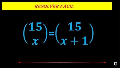 ECUACIÓN COMBINATORIA.