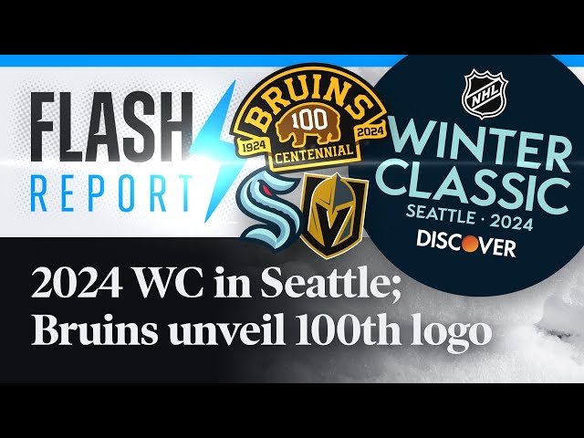 ❄️ FLASH: Seattle Gets 2024 Winter Classic; Bruins Unveil
