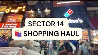 🛍️ Sector 14 Gurgaon Shopping Haul ❤️ Wait Till You See This Dress!