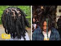 Beautiful Thick Freeform Locs