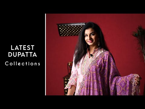 Latest Dupatta Collections || Online Shopping || Kaladhar Sarees And