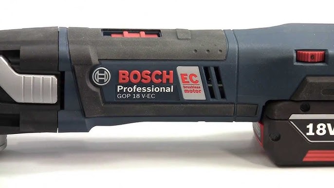 Bosch Professional GOP 185-LI Cordless Multi-cutter - YouTube