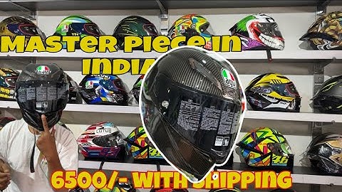 Carbon fibre helmet itna sasta or Kai nai | Bikersmodz | India 🇮🇳 delivery