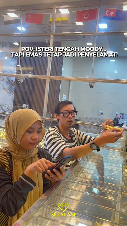 POV: ISTERI TENGAH MOODY… TAPI EMAS TETAP JADI PENYELAMAT! #EmasUntukIsteri #HadiahkanSenyum