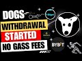 Dogs Airdrop withdrawal Started | How to Transfer Dogs on Exchange Without Gass Fees| Dogs claim