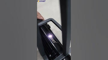 How to Print Customized Logo on Plastic Bracket by CYCJET Portable Handheld Laser Marking Machine