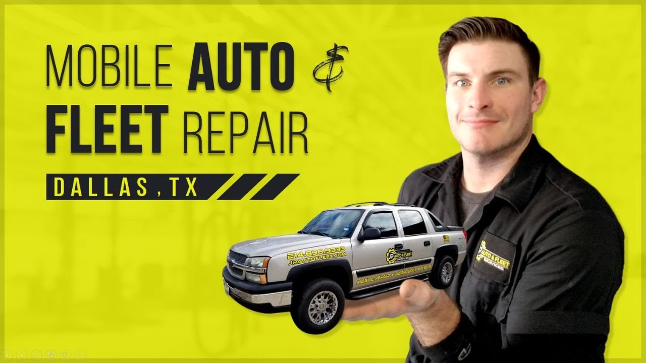 Mobile Auto Repair And Mobile Fleet Repair In Dallas Texas - YouTube