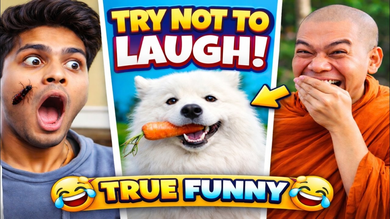 Try Not To Laugh Challenge 😂 | Indian Funny Moments Compilation [ PART ...