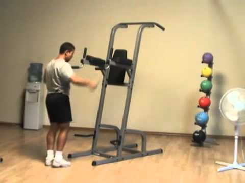 סרטון מתח מקבילים בטן ופוש אפ BODY SOLID GVKR-82