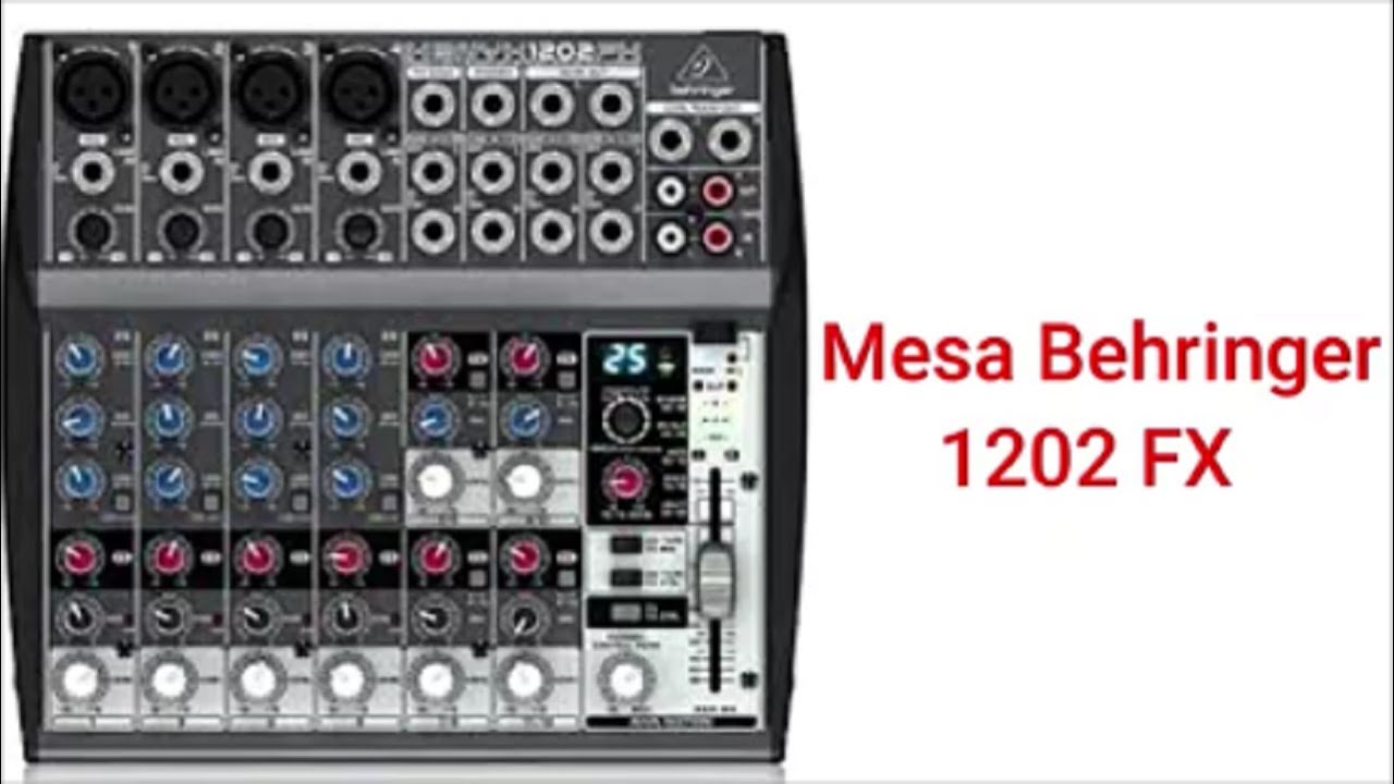 Review Mesa Behringer 1202 FX YouTube
