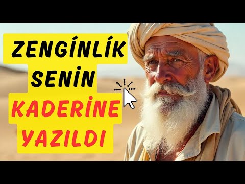 "SEÇİLMİŞ OLAN, ZENGİNLİK SENİN KADERİNE YAZILDI RABBİNE GÜVEN!"
