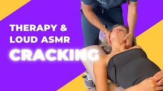 Asmr Cracking Adjustment Massage Traction By Best #Chiropractor #Shorts