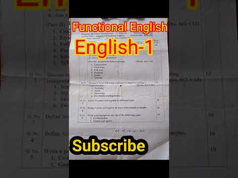 English-1Past Papers |