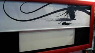 X-Mask Screen Research With Décormask Art Screen, Leather Finish