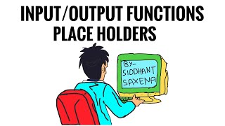 Input/output functions in c.”c” tutorials in hindi.every line explanation with simple program