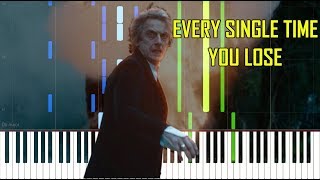 Every Single Time You Lose (Fighting The Cybermen) - Doctor Who [Synthesia Piano Tutorial]