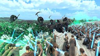100K Jedi Vs 1Million Cairn Wraiths &amp; Ghost | UEBS 2 | Ultimate Epic Battle Simulator 2
