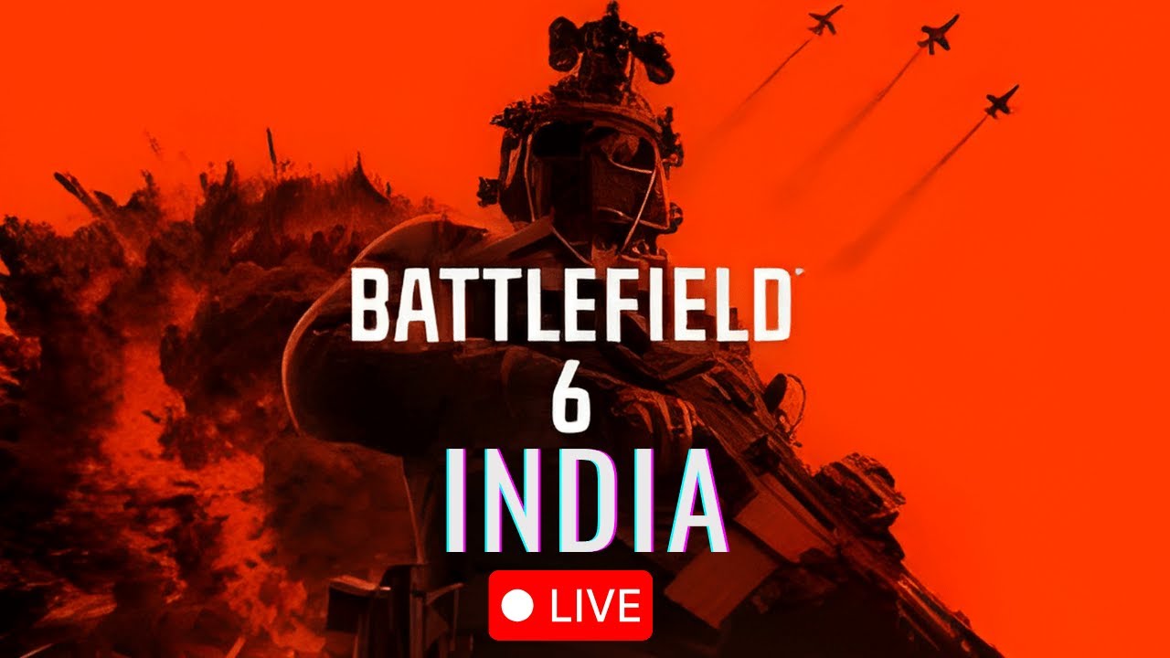 LIVE🔴Becoming 'The Best Sniper' in Battlefield 6 |New FPS 2025 | India 