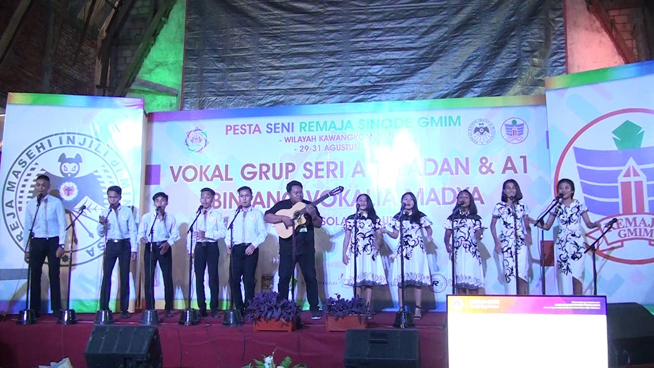 GOLD CHAMPION VOCAL GROUP SERI A1 | GMIM BETEL TELING ATAS - PESTA SENI REMAJA (PSR) 2019