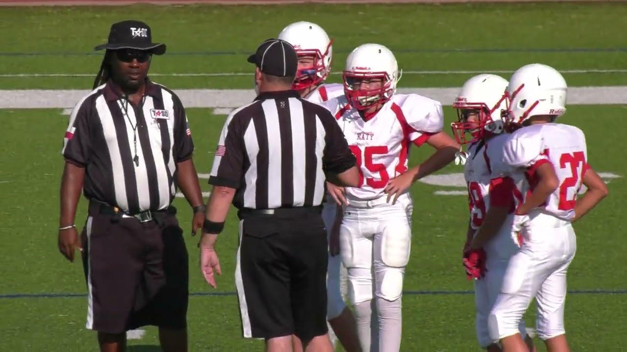 9-19-22 Katy Jr High Tigers vs Tay Jr High Titans - YouTube