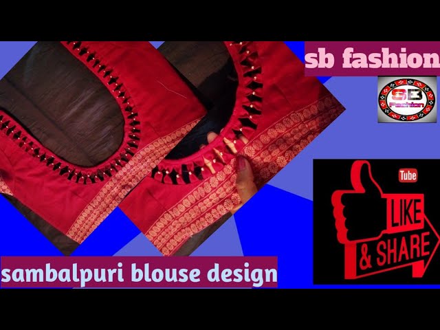 latest Sambalpuri blouse design - YouTube