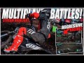 AGGRESIVE Multiplayer BATTLES With a DEMON on the Sticks! (Supercross 4)