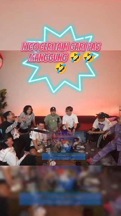 NIKO CERITAIN GARI PAS MANGGUNG UDAH KAYAK ARTIS TOP AJA TINGKAHNYA 🤣#yb #marapthon2