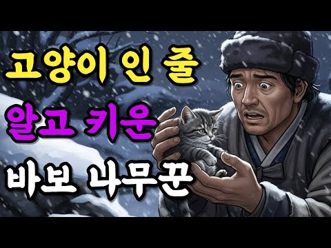 #31.고양이인 줄 알고 키운 바보 나무꾼의 마지막 선택| 옛날이야기 | 야담 | 민담 | 설화 | 드라마