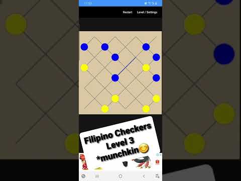 Filipino Checkers (DAMA) Level 3
