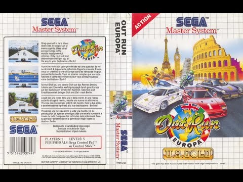 Outrun Europa Sega Master System Complete Soundtrack Cd Youtube