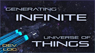 Generating my dream game | Procedural Universe Space Exploration Indie Game DevLog | Matter Flow screenshot 4