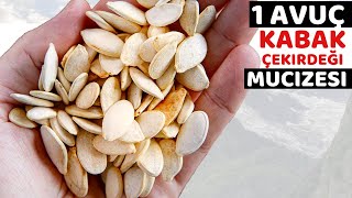 Akşamları 1 Avuç Kabak Çekirdeği Vücudunuza Bunları Yapıyor | Kabak Çekirdeğinin Faydaları Nelerdir