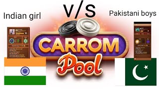 Carrom king Pakistani boys vs Indian girl