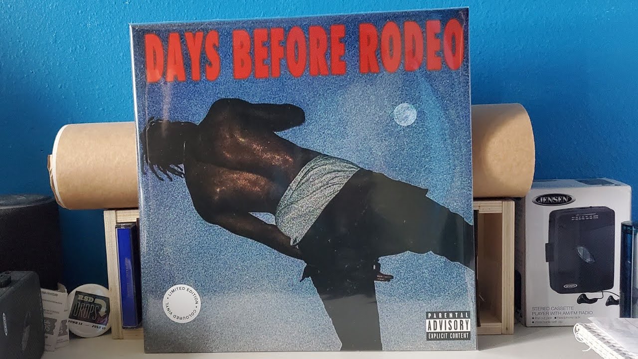 Travis Scott - Days Before Rodeo Vinyl Unboxing 