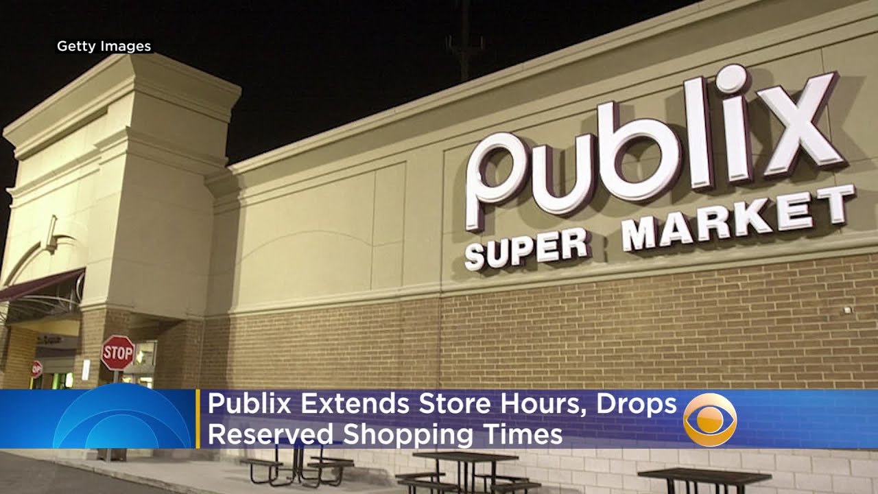 Publix Extends Store Hours, Drops Reserved Shopping Times For Seniors & First Responders