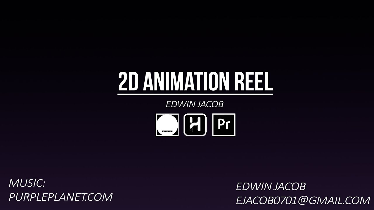 Edwin Jacob- 2D Animation Reel (2025) - YouTube