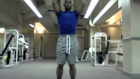 Curl to Press to Double Tricep Extension