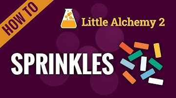 How to make SPRINKLES in Little Alchemy 2
