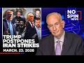 Media’s Iran Reaction, ‘Propaganda Machine’ & ICE Moves Into Airports | March 23, 2026