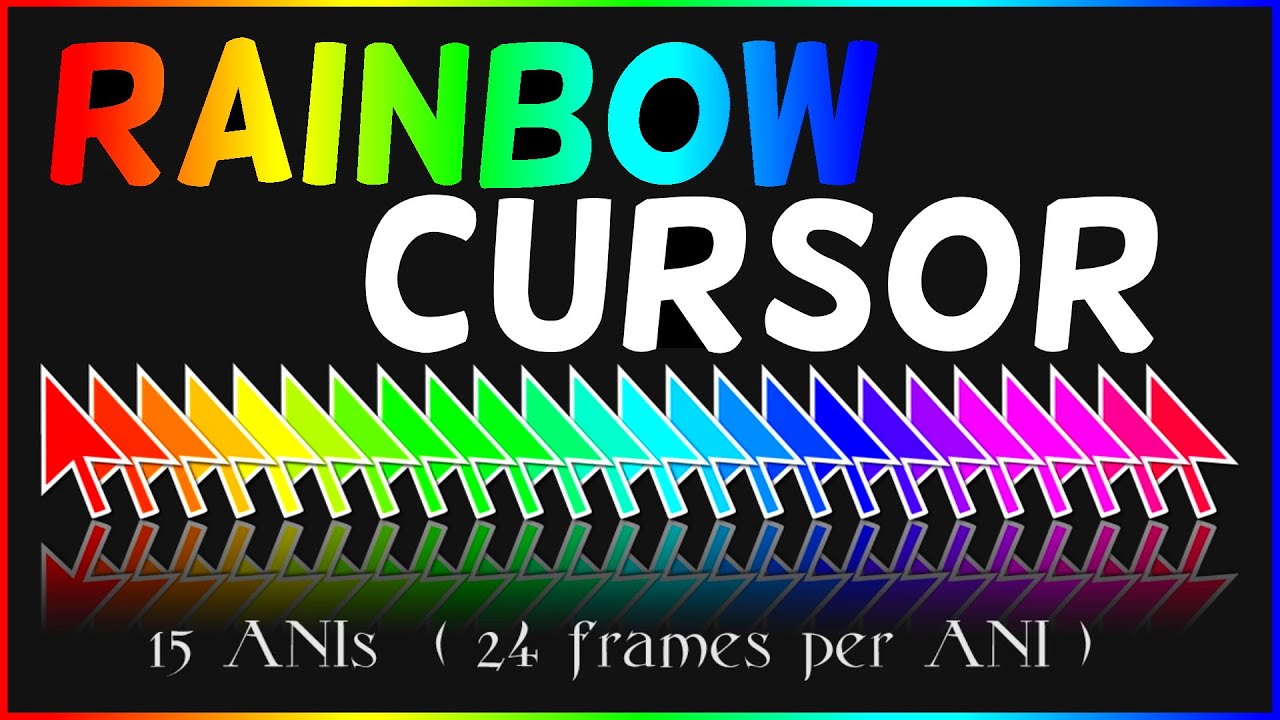 How to get a Rainbow/CHROMA Cursor ~ Windows 10 