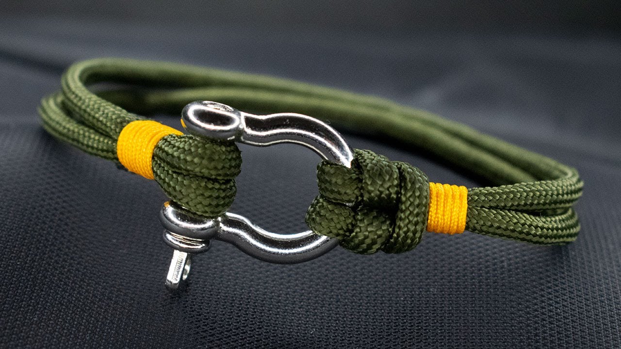 Pulseras paracord - De piedra y cristal